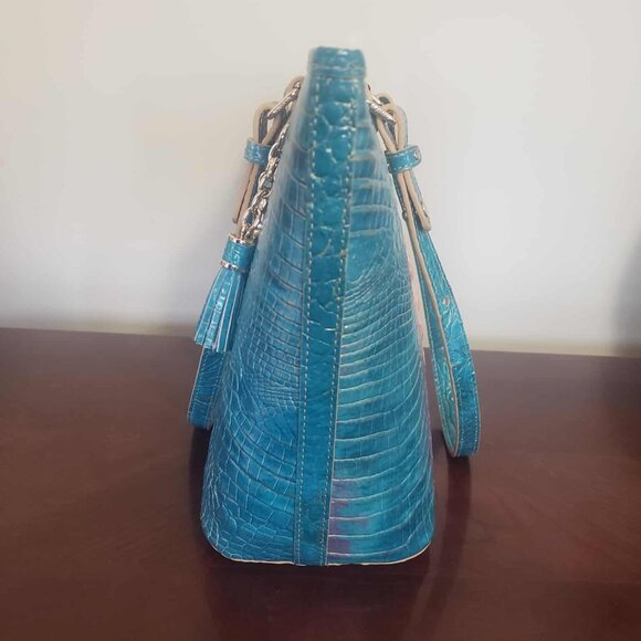 Brahmin Melbourne Medium Asher Handbag in SUNDEW OMBRE - EUC - Picture 4 of 6